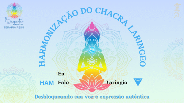 DESPERTAR DO CHACRA LARINGEO reiki a distância prd