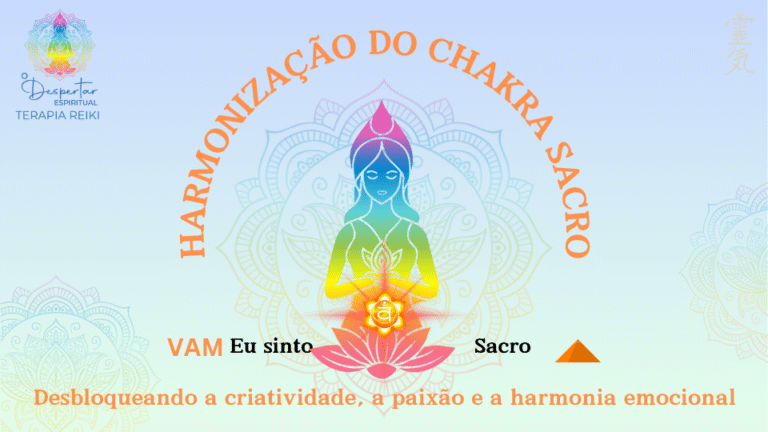 DESPERTAR DO CHACRA SACRAL reiki a distância prd