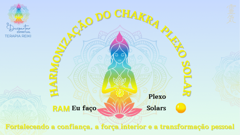DESPERTAR DO CHACRA PLEXO SOLAR reiki a distância prd