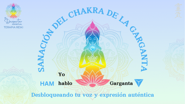 DESPERTAR DEL CHAKRA GARGANTA reiki a distancia prd