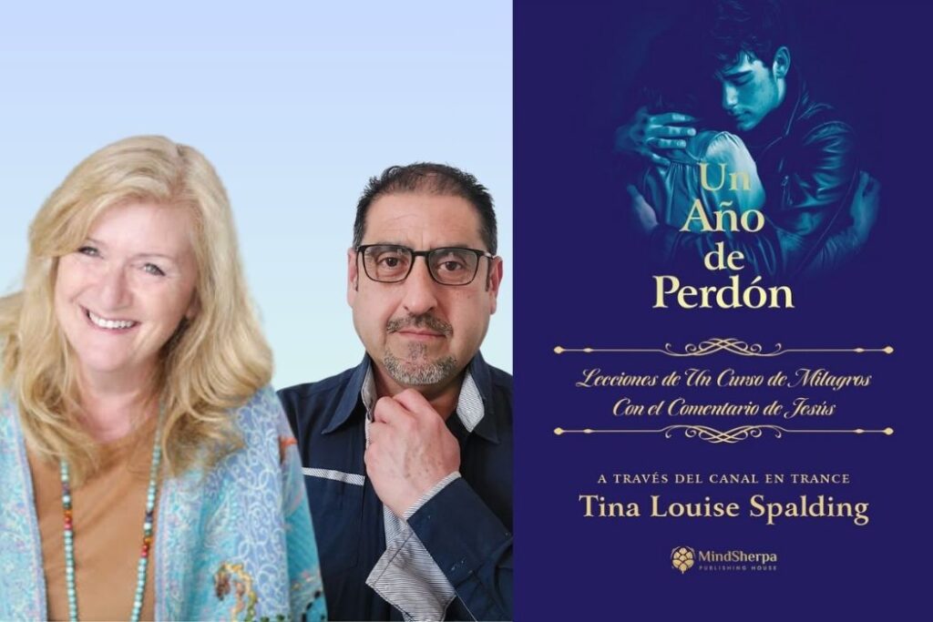 Un año de perdón escrito por Tina Louise Spalding y traducido por Carlos Lavado Lecciones de un curso de milagros con el comentario de Jesús.